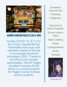 Recognition of STUFF Bus Chair Haydee Bernal